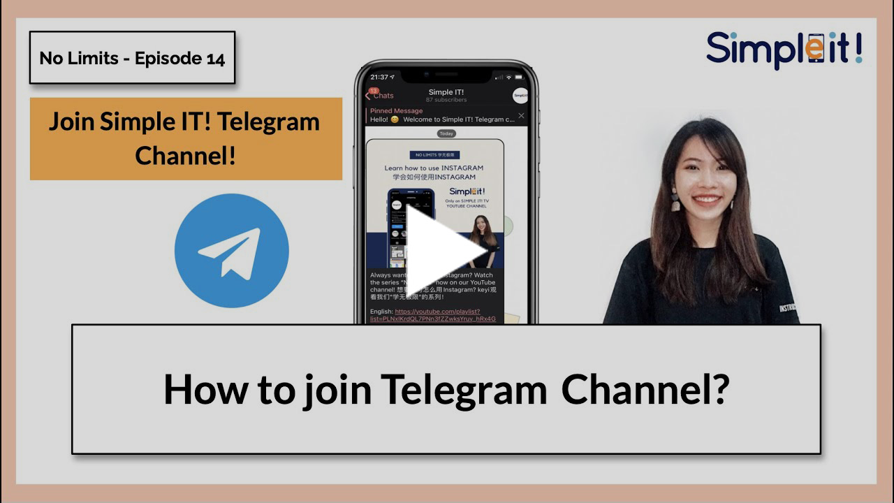 [No Limits] Episode 14 - How to join Telegram Channel?