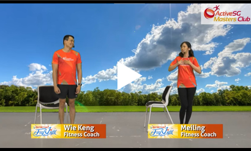 Flexibility Workout 乐龄运动视频